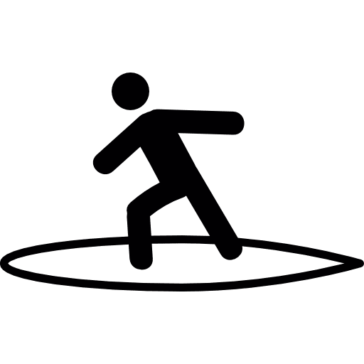 Surfer surf board boards surfing icon