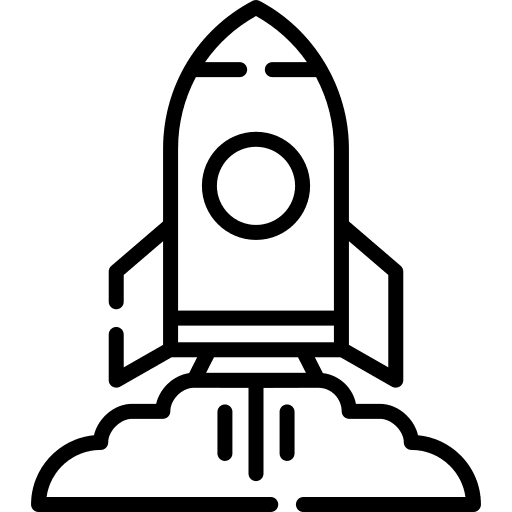 Start up space shuttle start up space ship icon Start up space shuttle start up space ship icon