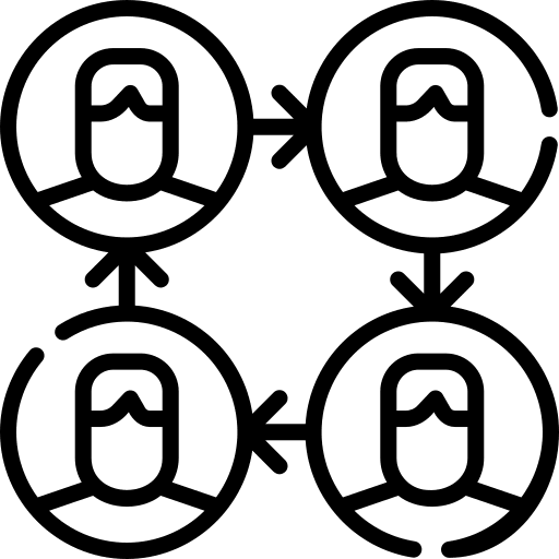 Teamwork group engage arrow icon Teamwork group engage arrow icon