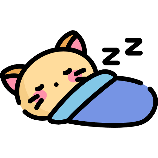 Kitty pet sleep kitty icon