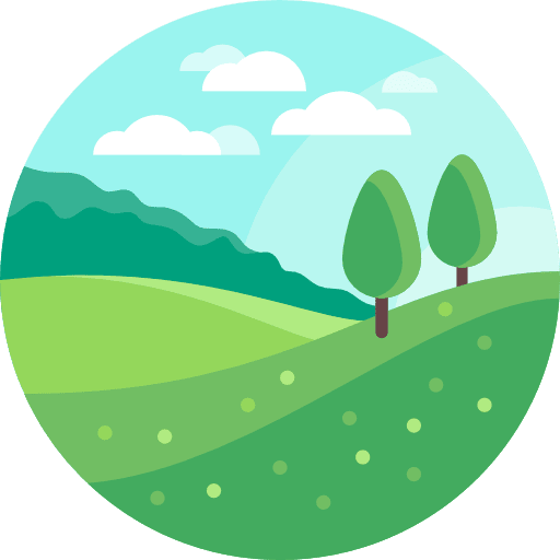 Forest woods nature landscape icon