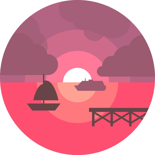 Sea nature sun landscape icon Sea nature sun landscape icon