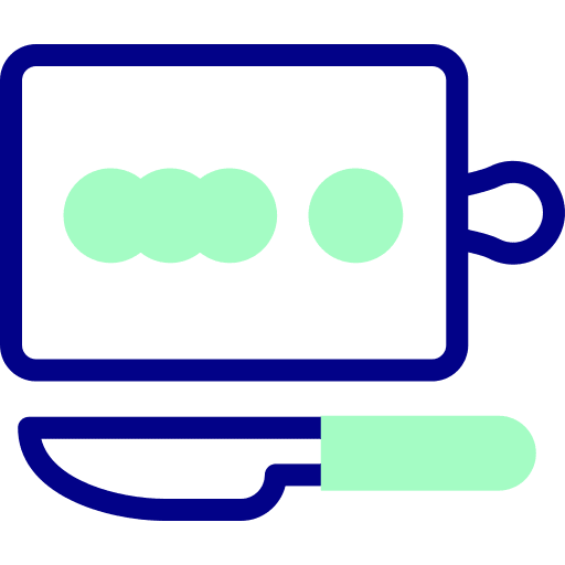 Cutting board kitchen board cut icon Cutting board kitchen board cut icon