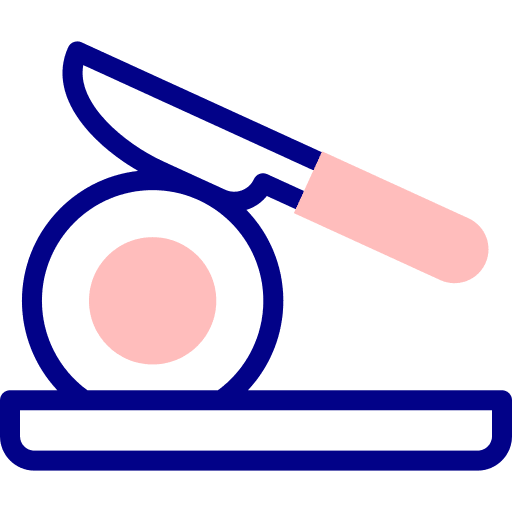 Cutting food food and restaurant sausage icon