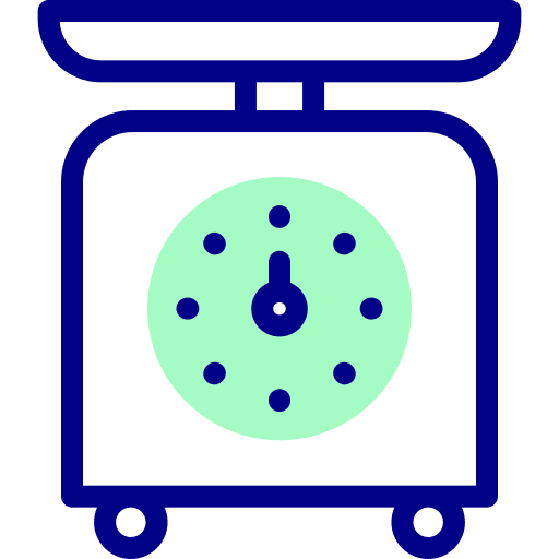 Kitchen scale control weight scale balance icon Kitchen scale control weight scale balance icon