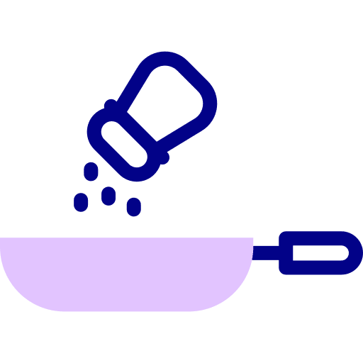 Pepper salt cook food and restaurant icon Pepper salt cook food and restaurant icon