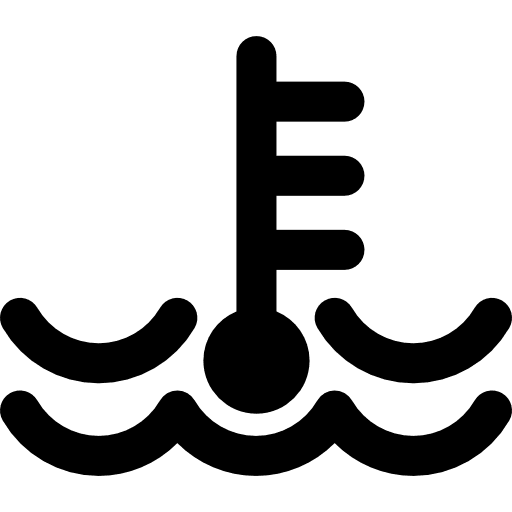 Engine coolant engineering car shapes icon