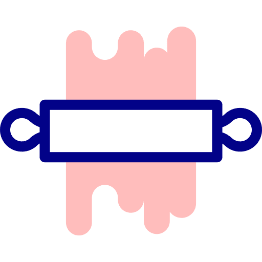 Rolling pin kitchen utensil kitchenware kitchen tool icon Rolling pin kitchen utensil kitchenware kitchen tool icon