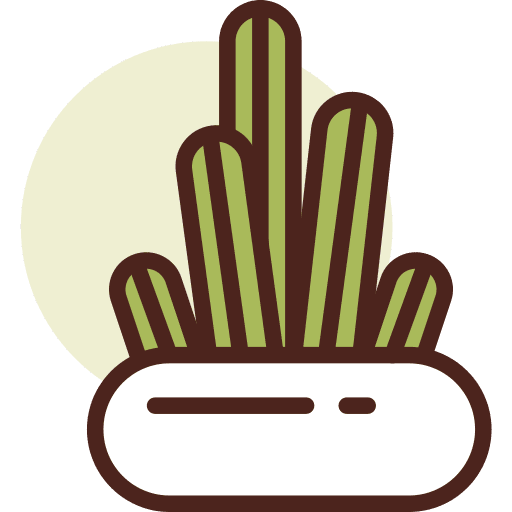 Botanic cactus farming and gardening botanic icon Botanic cactus farming and gardening botanic icon