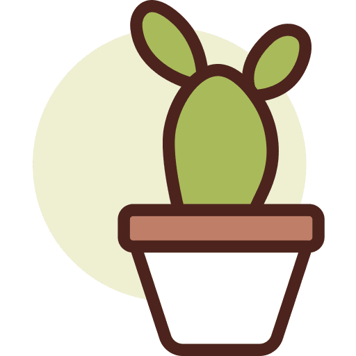 Botanic cactus farming and gardening nature icon Botanic cactus farming and gardening nature icon