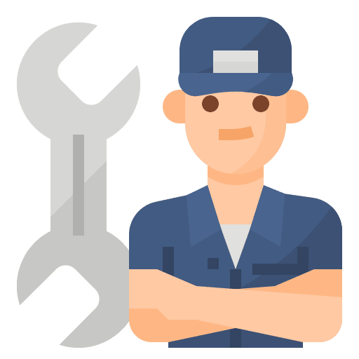 Mechanic mechanic professions and jobs home services icon
