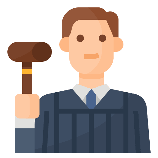 Judge avatar profession job icon