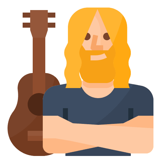 Musician profession avatar people icon Musician profession avatar people icon