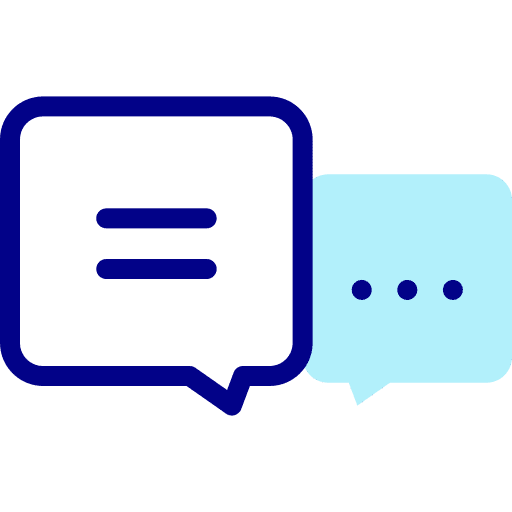 Speech bubble conversation chat dialogue icon Speech bubble conversation chat dialogue icon