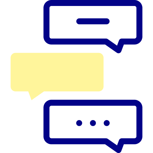 Speech bubble dialogue chat communications icon Speech bubble dialogue chat communications icon