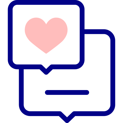 Speech bubble valentines day chat romantic icon Speech bubble valentines day chat romantic icon