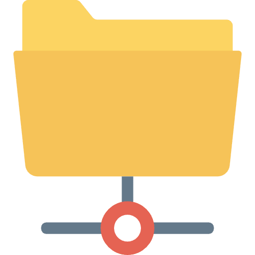 Folder interface storage folder icon