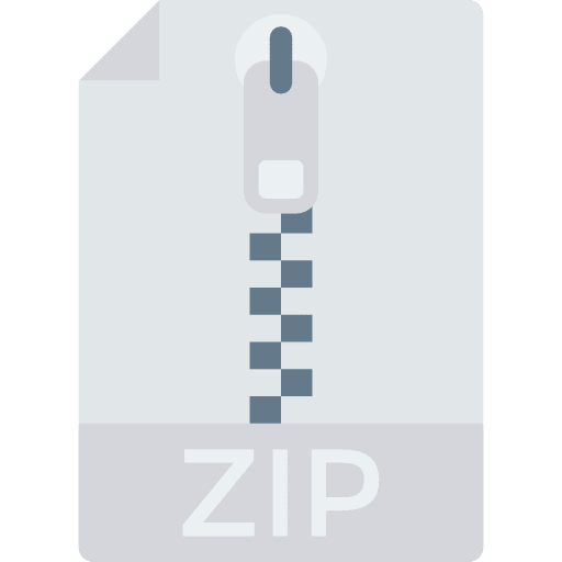 Zip file files symbol zip icon