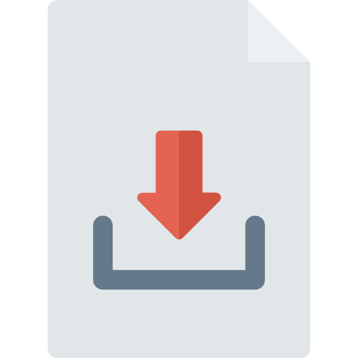 File installer download files and folders icon