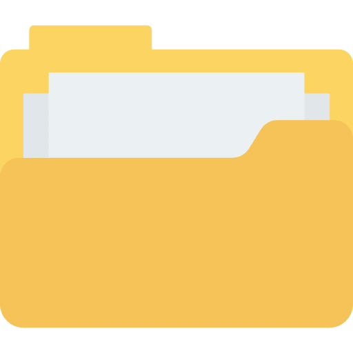 Folder folder file storage interface icon