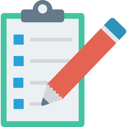 Clipboard verification clipboard tools and utensils icon