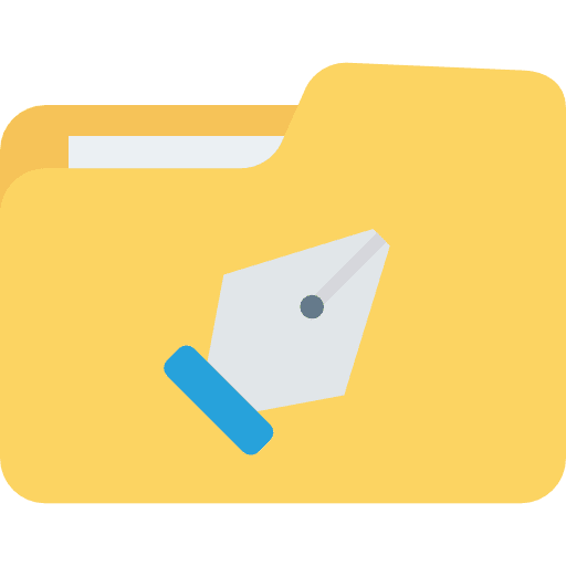 Folder folder data storage files and folders icon