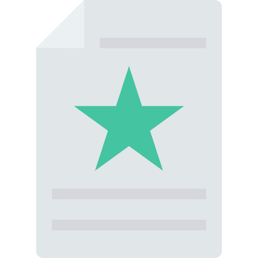 Favorite archive files and folders interface icon