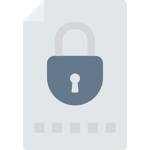 File interface files and folders document icon