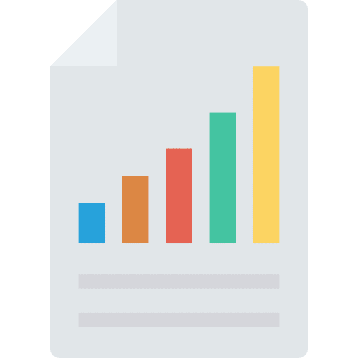 Analytics analytics interface file icon