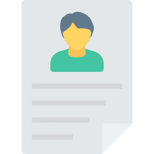 Curriculum vitae curriculum vitae interface business icon