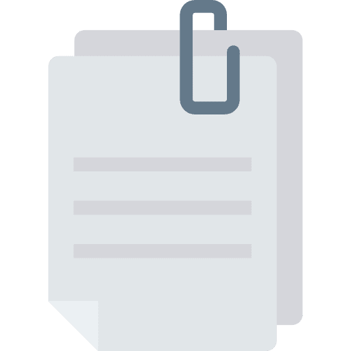 File document files and folders interface icon