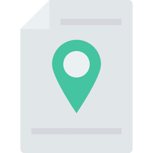 File document files and folders pin icon