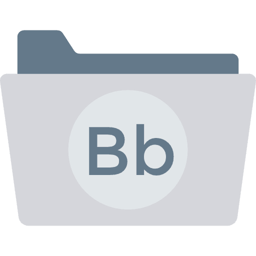 Folder interface office material data storage icon