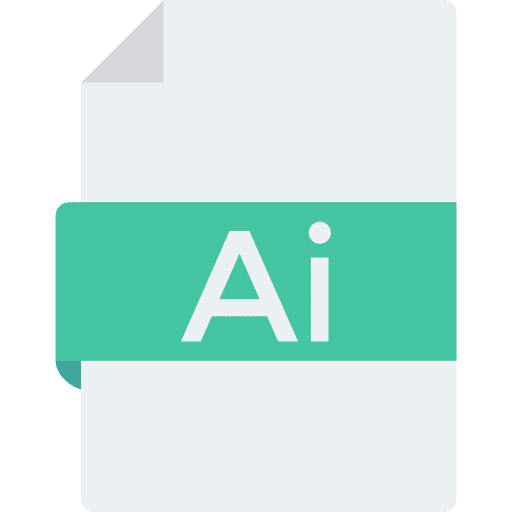 Ai adobe illustrator file ai file files and folders icon