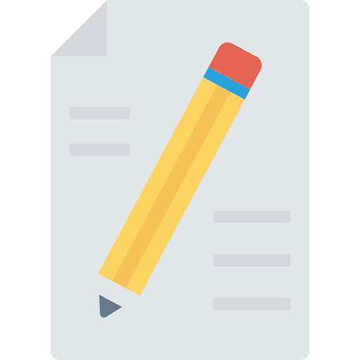 Contract contract inquiry paper icon