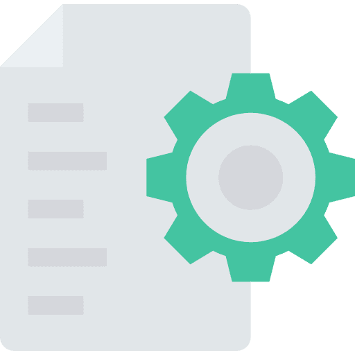 File interface document portable document format icon