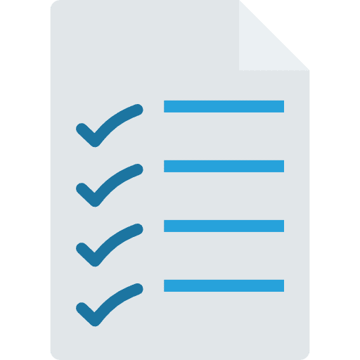 List interface file list icon