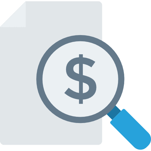 Analytics analytics archive dollar icon