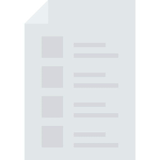 List interface tasks files and folders icon