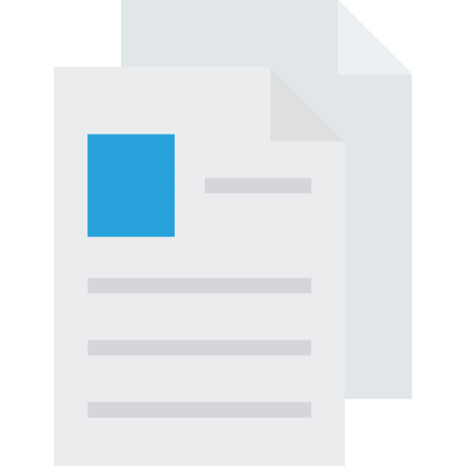 File document files and folders archive icon
