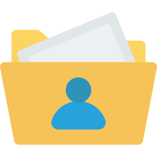 Folder file storage storage interface icon