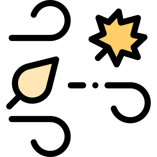 Autumn wind blowing leaf icon Autumn wind blowing leaf icon