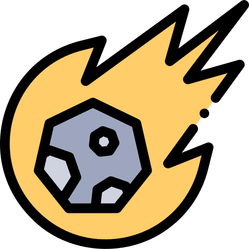 Meteor universe miscellaneous meteorite icon Meteor universe miscellaneous meteorite icon
