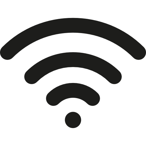 Wifi signal wifi connection wireless connectivity wireless internet icon