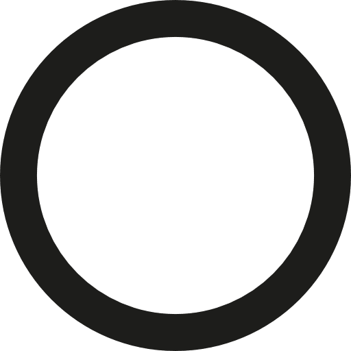 Empty geometry geometric circular icon
