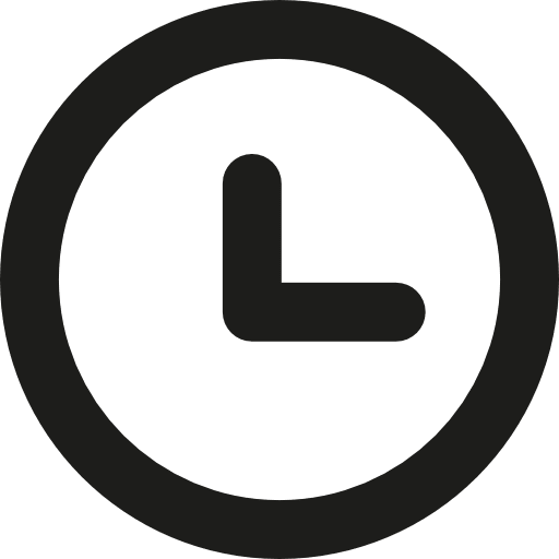 Hour hour clock watch icon