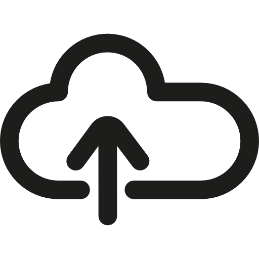 Upload to cloud upload to cloud uploading clouds icon