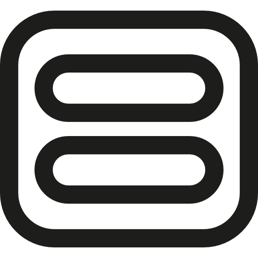 Activated rectangles connector switch icon