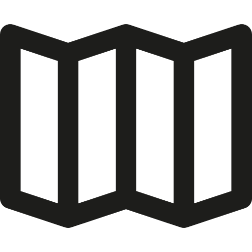 Map way orientation map icon