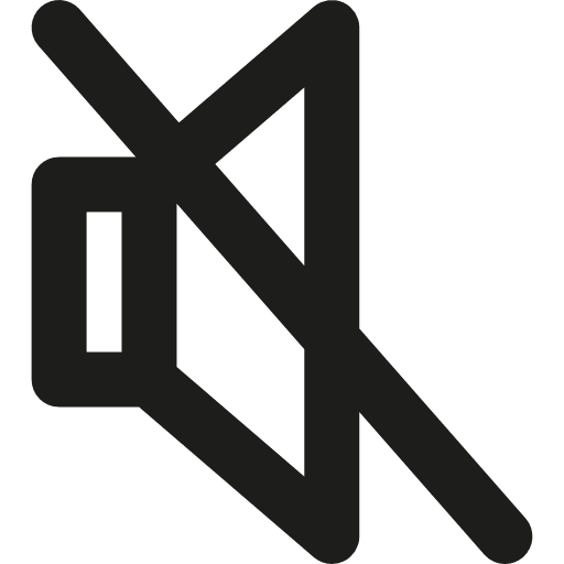Mute multimedia option audio volume control icon
